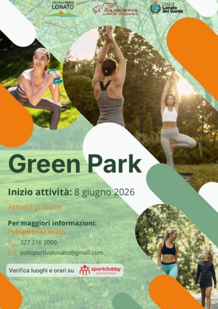 Inizio Green Park 2026 - Flyer