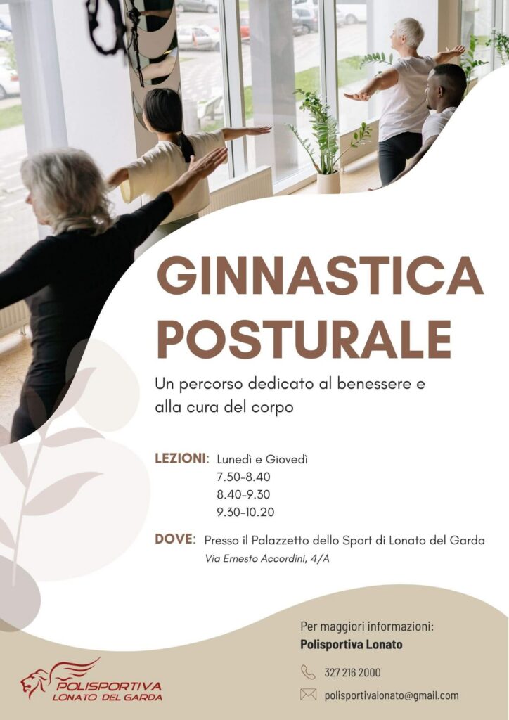 Ginnastica Posturale - Flyer